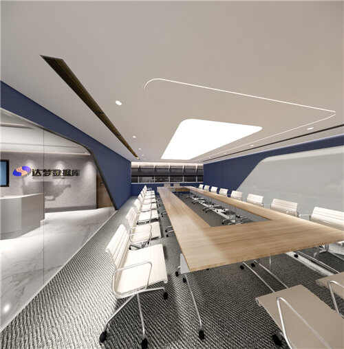 高科技企业会议室设计效果图