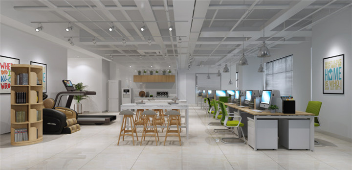 现代简约和新中式风格办公室设计