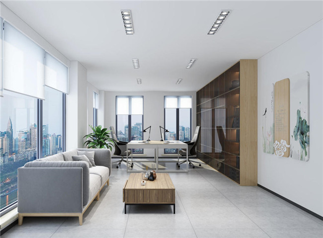 简中式办公室设计