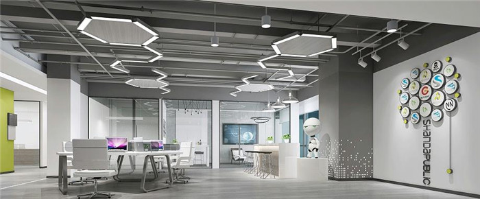 游戏开发公司办公室装修