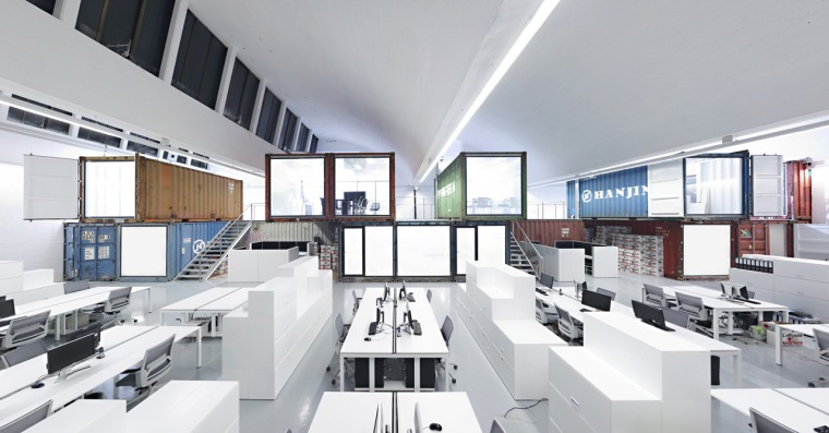 盘点备受企业青睐的个性集装箱办公室装修案例