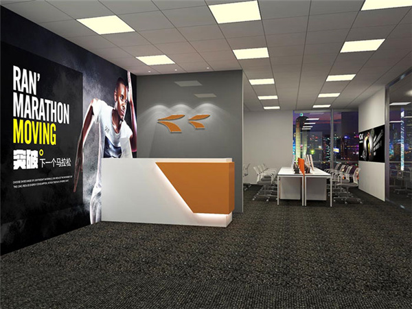 上海运动风办公室装修