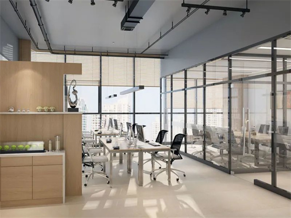 上档次的商务中心办公室装修