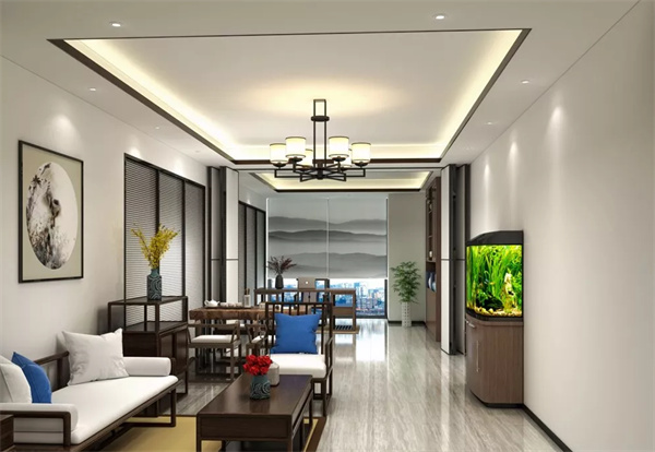 45平新中式总经理办公室装修