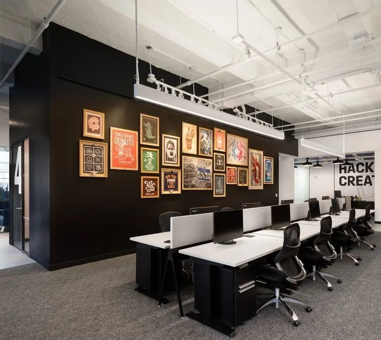 上海办公室设计的明暗搭配