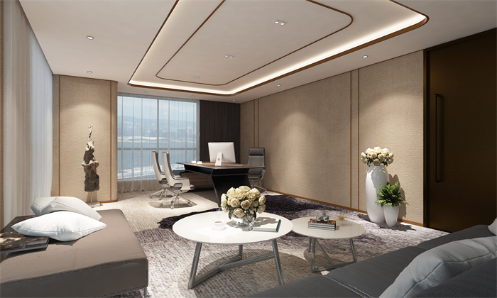 上海办公室装修饰面板的选择